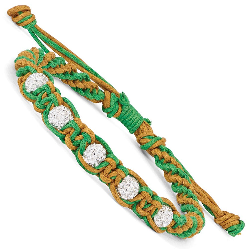 Fashion Swarovski Crystal Macrame Bracelet