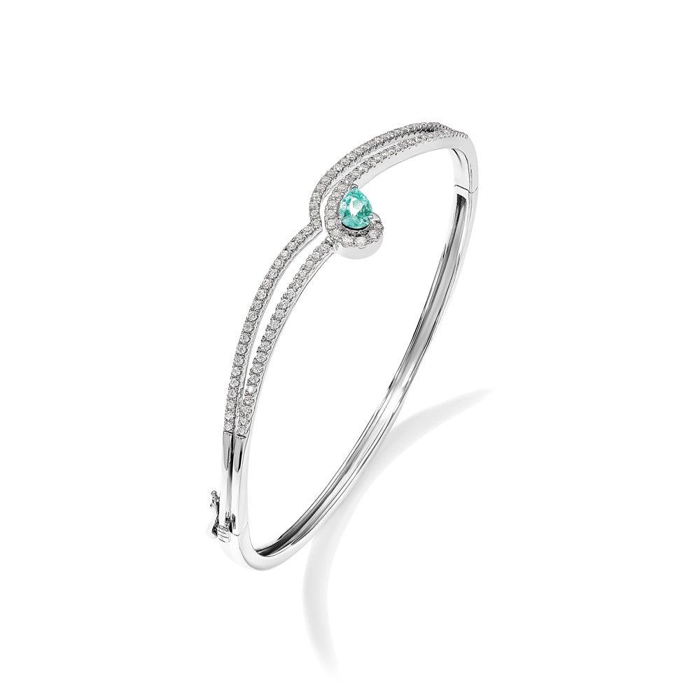 pure-serenity-14k-white-gold-3-4-ct-lab-grown-diamond-vs-si-g-and-pear-lab-created-paraiba-bangle-bracelet-bm10228-cp-075-wlg