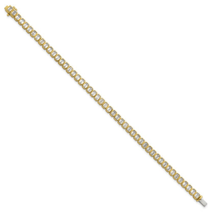 14k-yellow-gold-6-1-2-carat-certified-lab-grown-diamond-vs-si-g-emerald-bezel-set-tennis-bracelet-bm10324c-ld