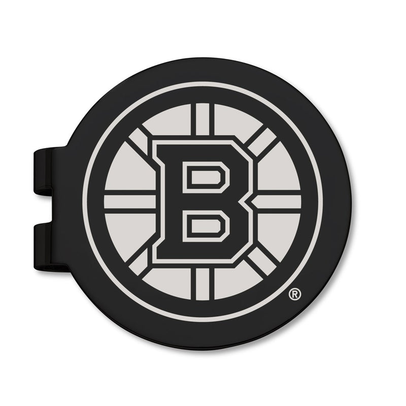 Stainless Steel Boston Bruins Black Prevail Engraved Money Clip
