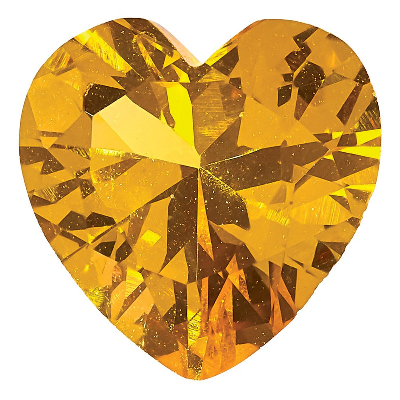 Gemstone Nano Crystal 5mm Heart November Birthstone