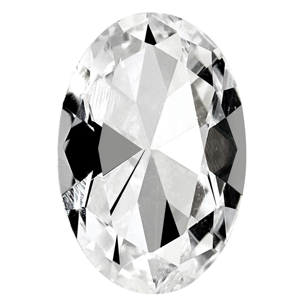Gemstone Nano Crystal 5X3mm Oval April Birthstone
