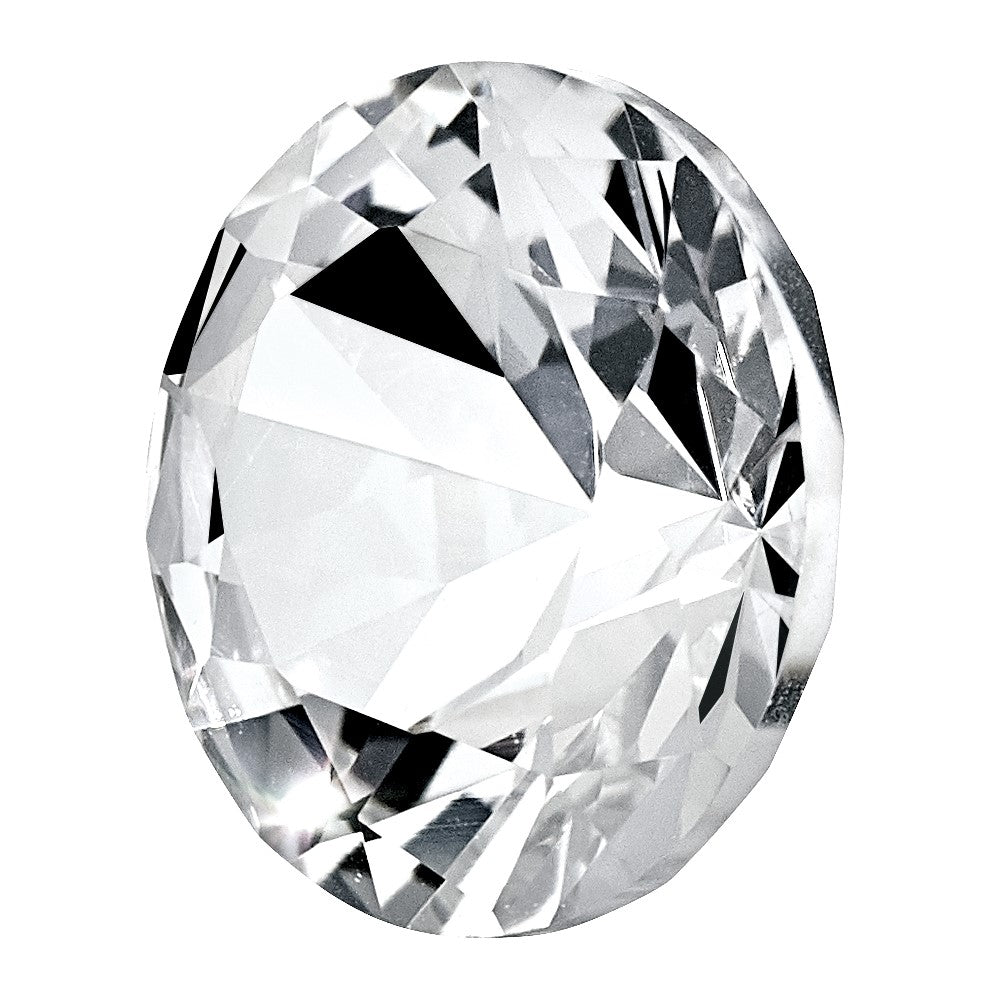 Gemstone Nano Crystal 3mm Round April Birthstone