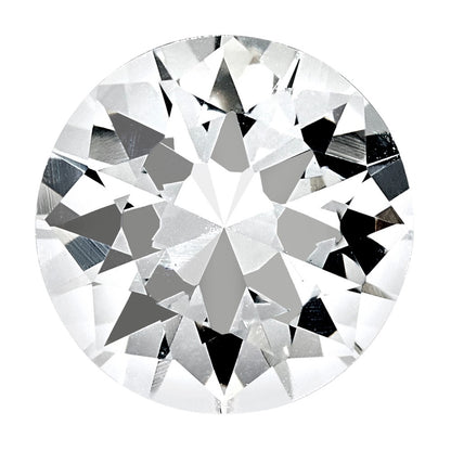 Gemstone Nano Crystal 2.75mm Round April Birthstone