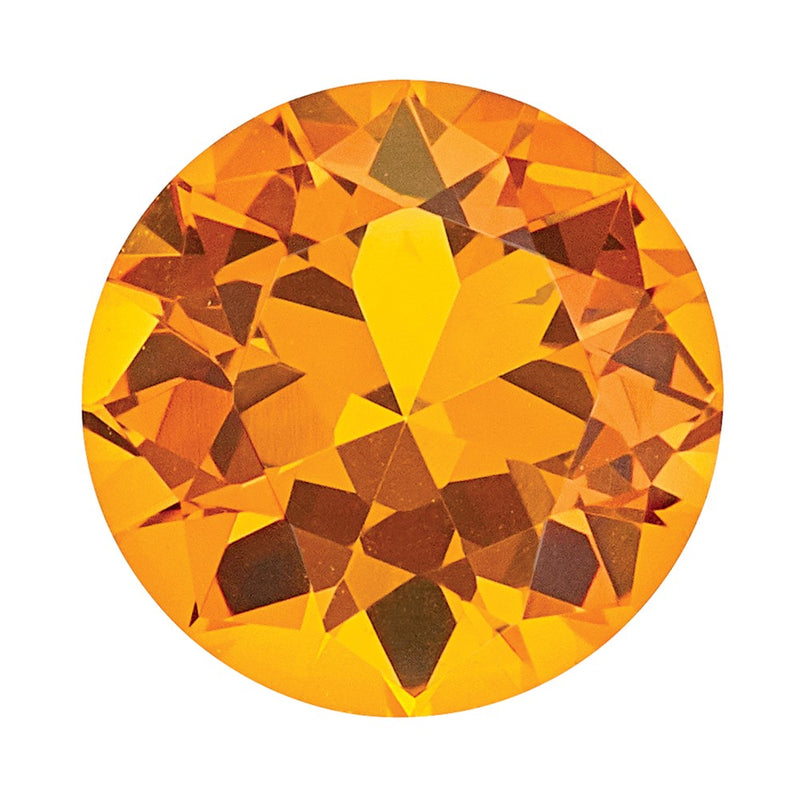 Gemstone Nano Crystal 2.5mm Round November Birthstone