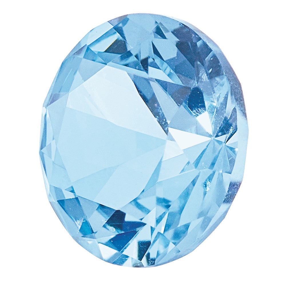 Gemstone Nano Crystal 3.5mm Round March Birthstone