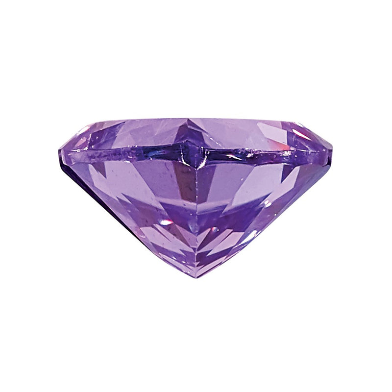 Gemstone Nano Crystal 4mm Trillion February Birthstone