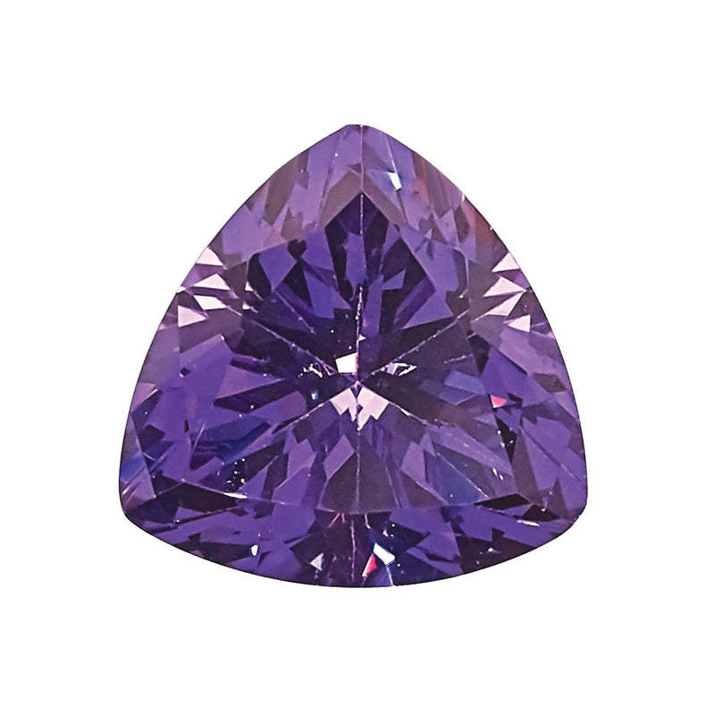 Gemstone Nano Crystal 4mm Trillion February Birthstone
