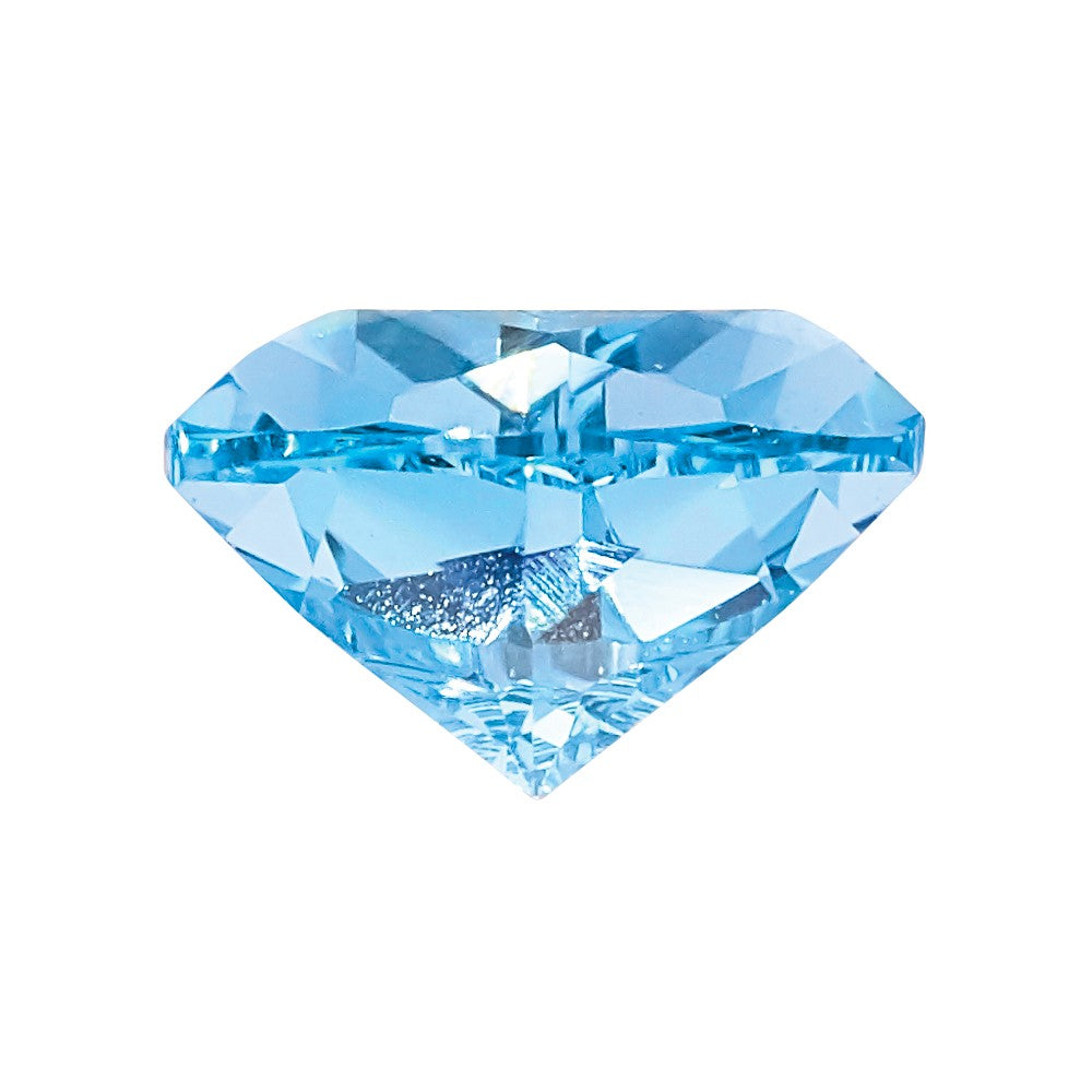 Gemstone Nano Crystal 4mm Trillion March Birthstone