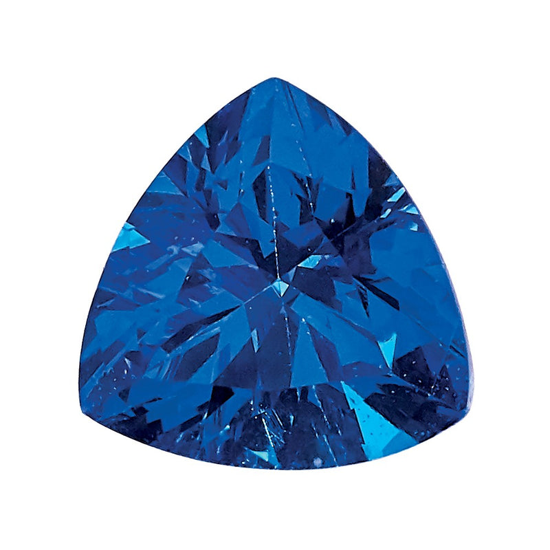 Gemstone Nano Crystal 4mm Trillion September Birthstone
