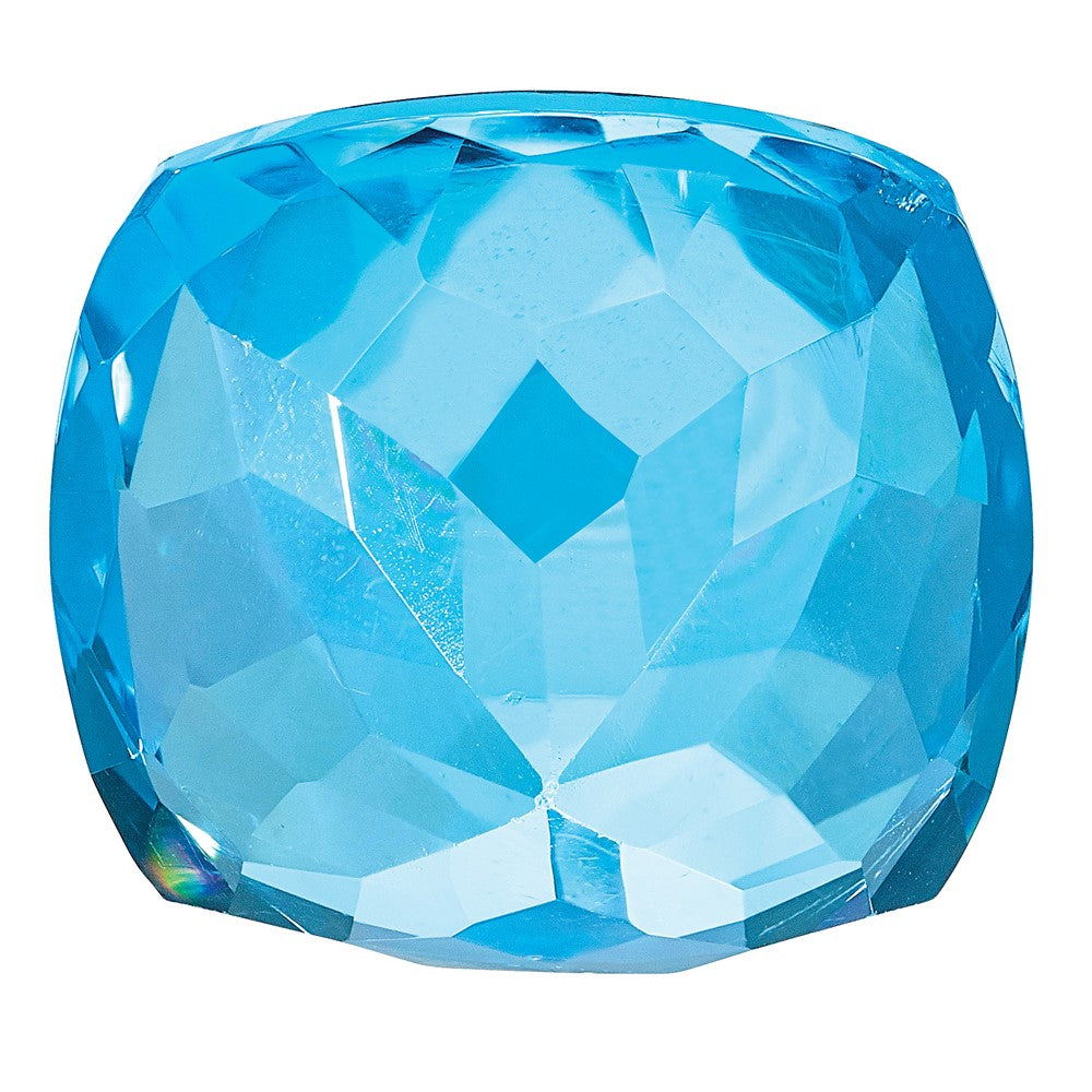 Gemstone Swiss Blue Topaz Aa Quality 14X10mm Antique Cushion Long