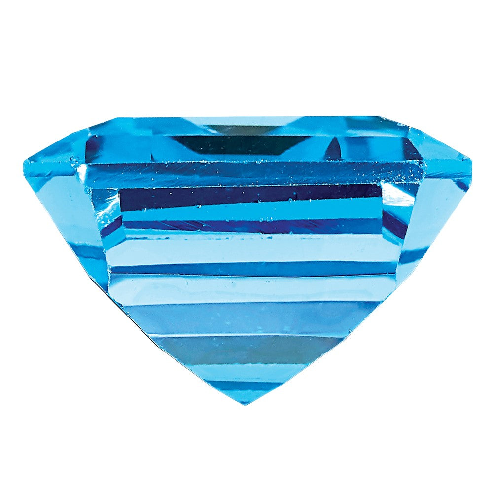 Gemstone Swiss Blue Topaz Aa Quality 8X6mm Emerald Cut