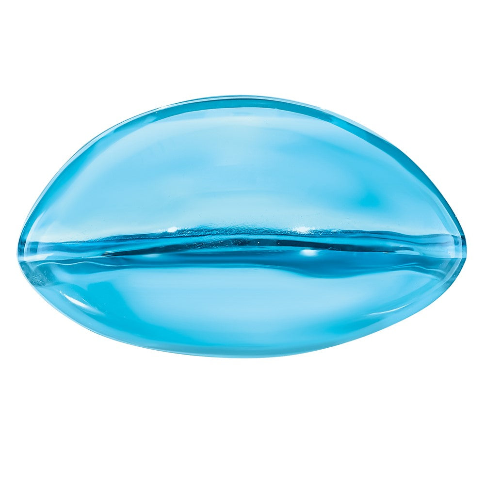 Gemstone Swiss Blue Topaz Aa Quality 16X12mm Oval Double Cabochon