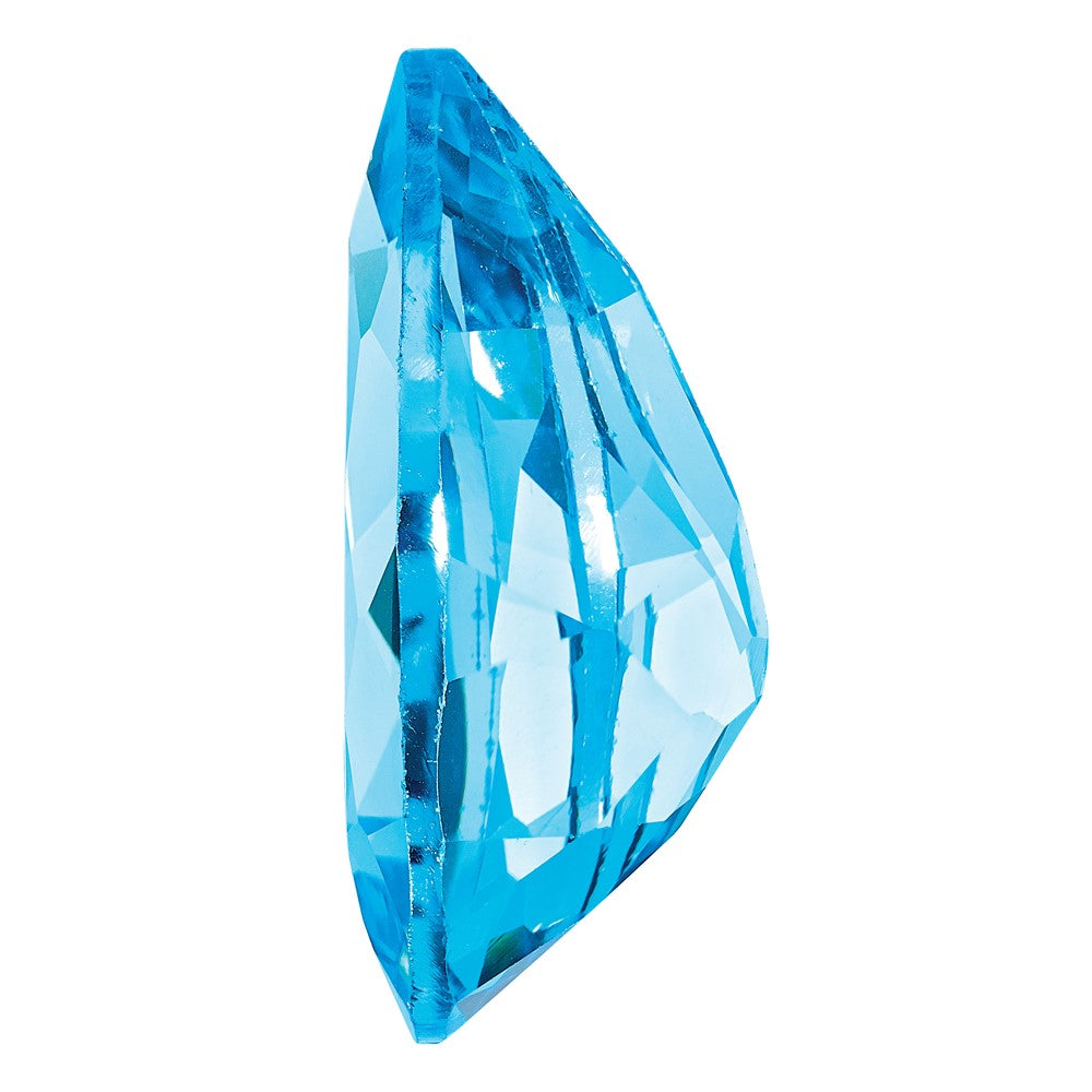 Gemstone Swiss Blue Topaz Aa Quality 9X6mm Pear