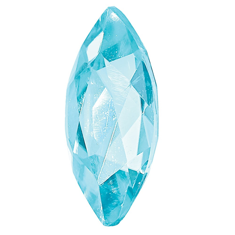 Gemstone Blue Zircon Aa Quality 6X3mm Marquise