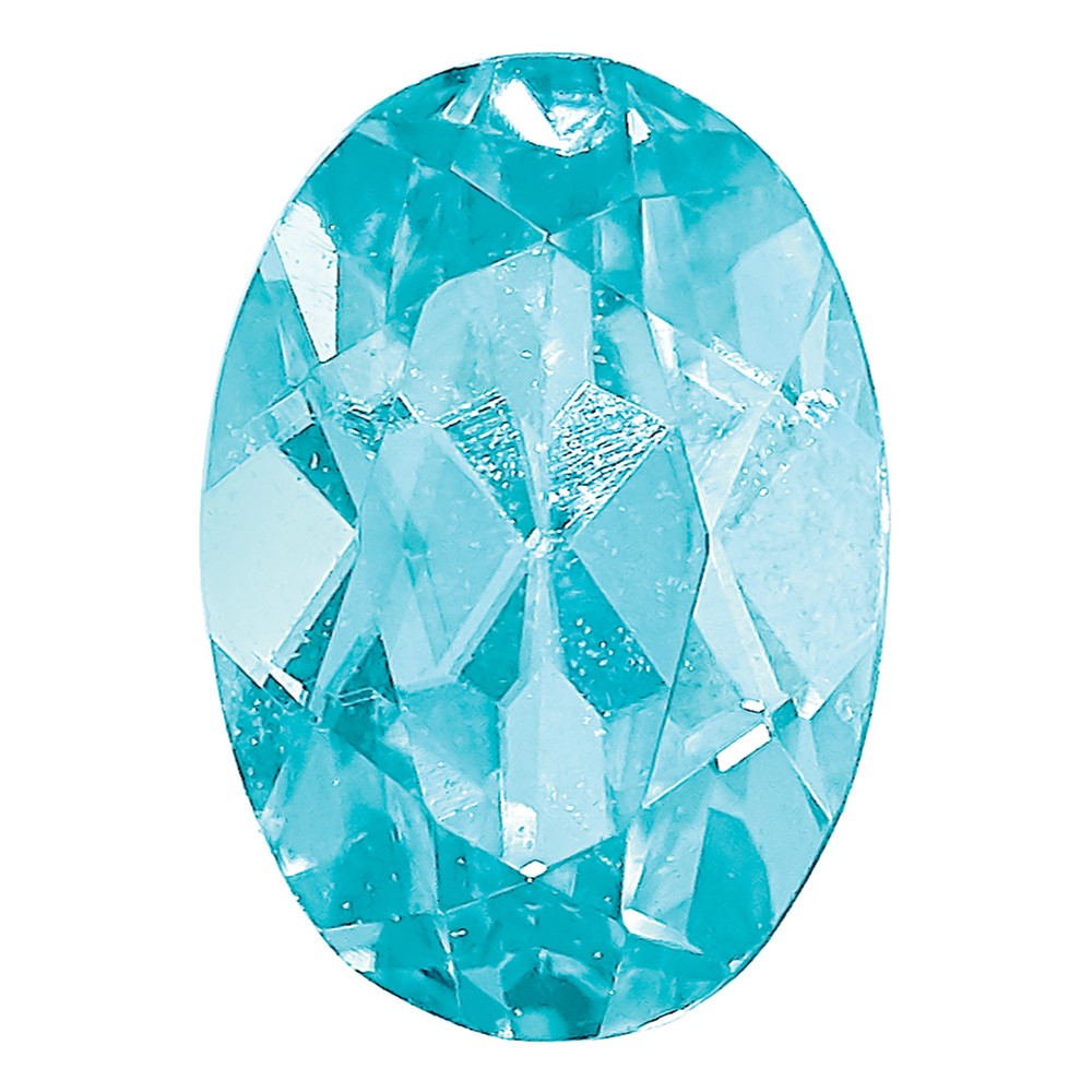 Gemstone Blue Zircon Aa Quality 5X3mm Oval