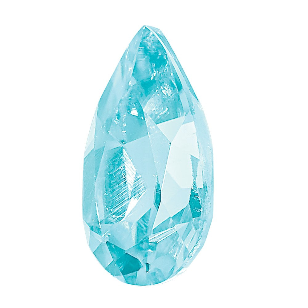 Gemstone Blue Zircon Aa Quality 5X3mm Pear