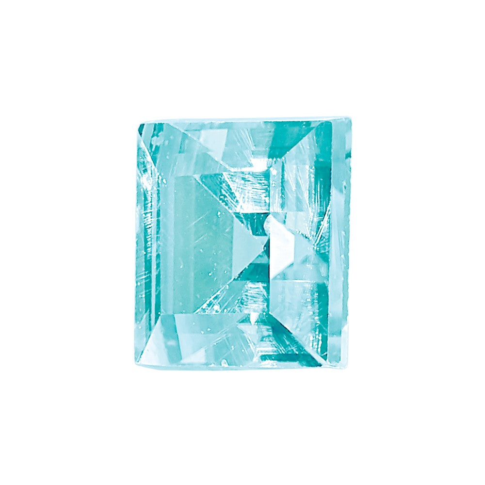 Gemstone Blue Zircon Aa Quality 3mm Square Step-Cut