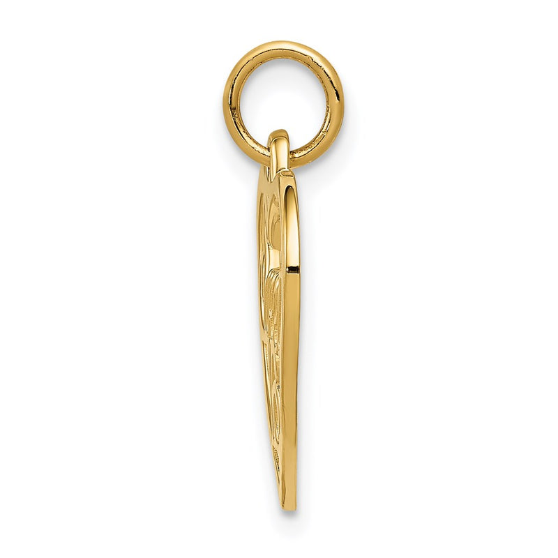 14K Yellow Gold Sweet 16 Charm
