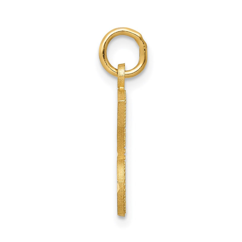 14K Yellow Gold Sweet 16 Charm