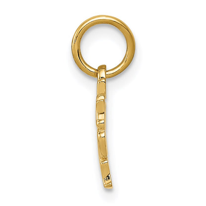 14K Yellow Gold Together Forever Charm
