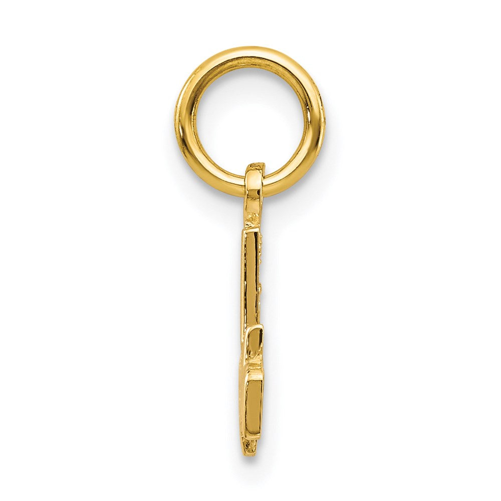 14K Yellow Gold #1 Grandpa Charm