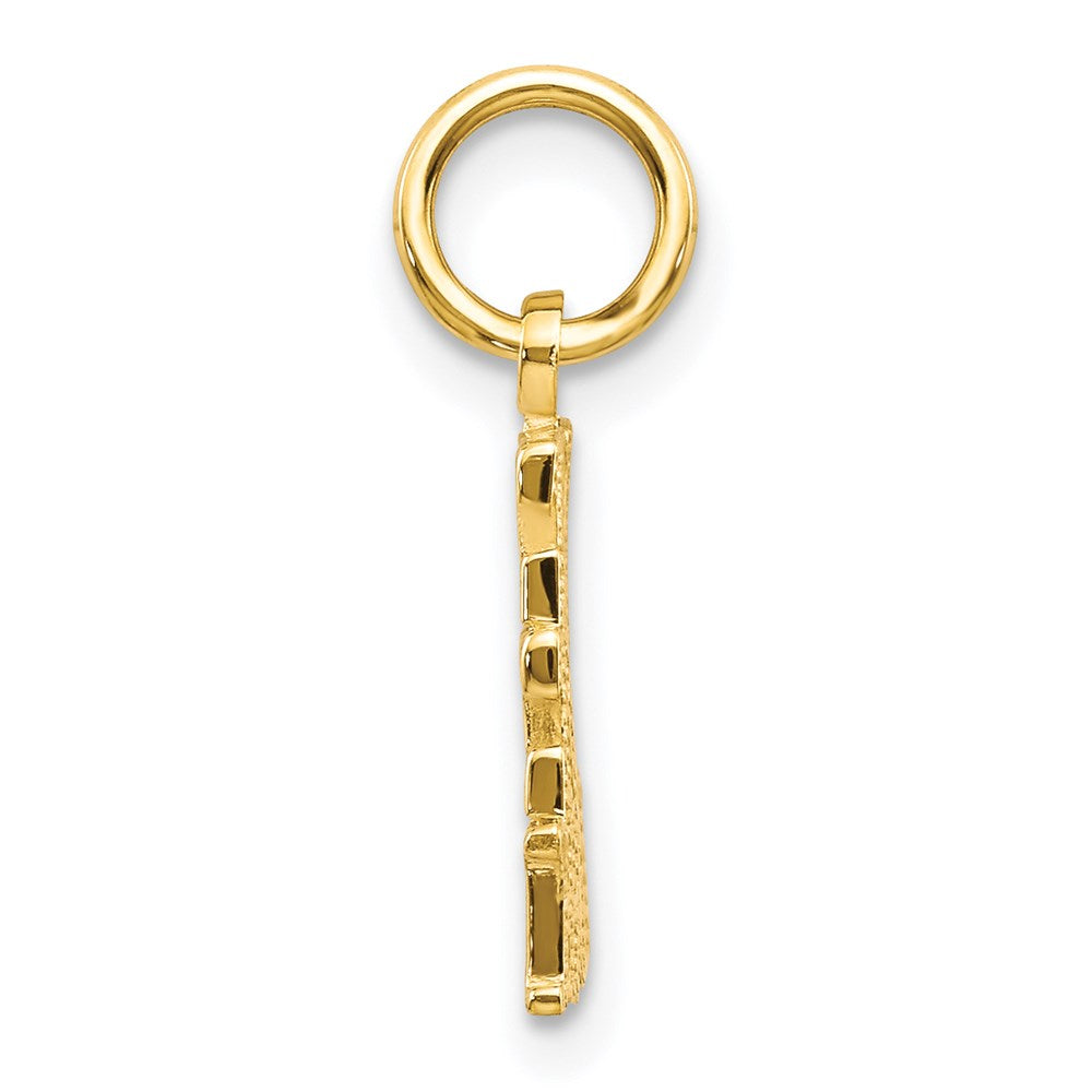 14K Yellow Gold Talking - Live Love Laugh Charm