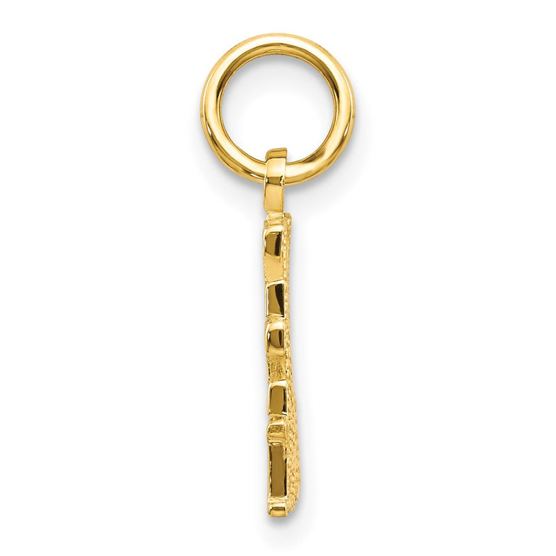 14K Yellow Gold Talking - Live Love Laugh Charm
