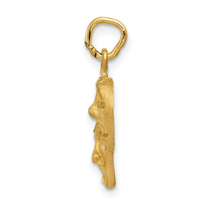 14K Yellow Gold Comedy/Tragedy Charm