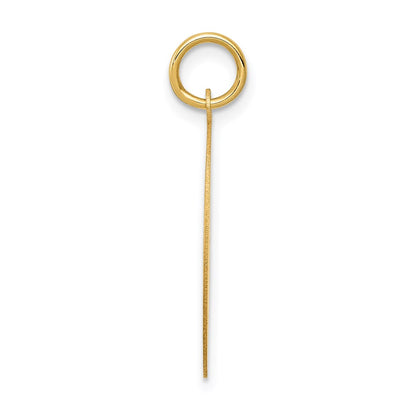 14K Yellow Gold Wrestling Disc Charm