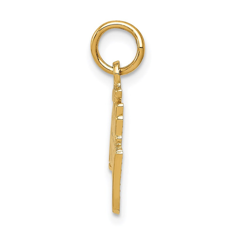 14K Yellow Gold 25Th Anniversary Charm