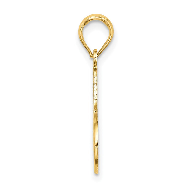 14K Yellow Gold #1 Mother Charm