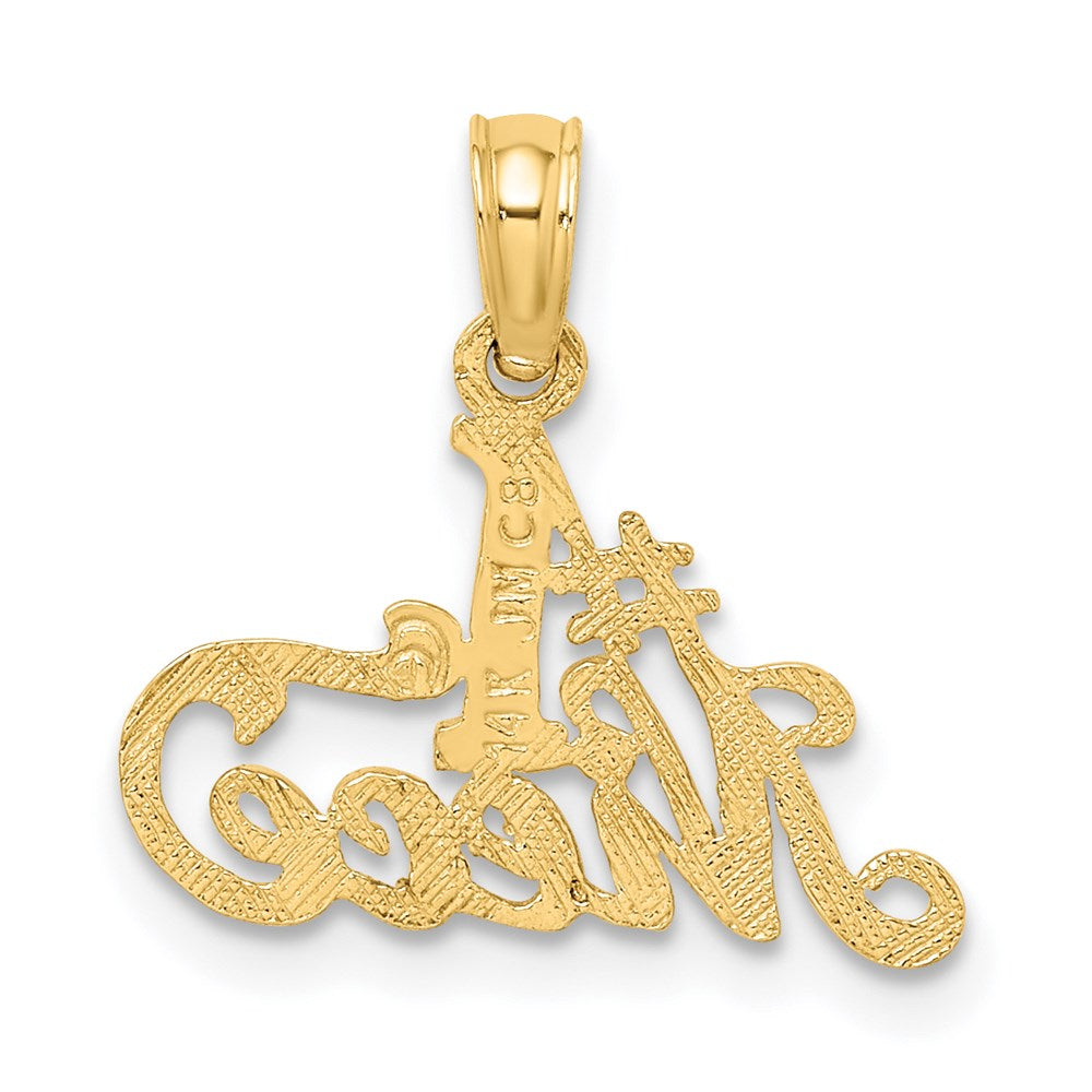 14K Yellow Gold #1 Niece Charm