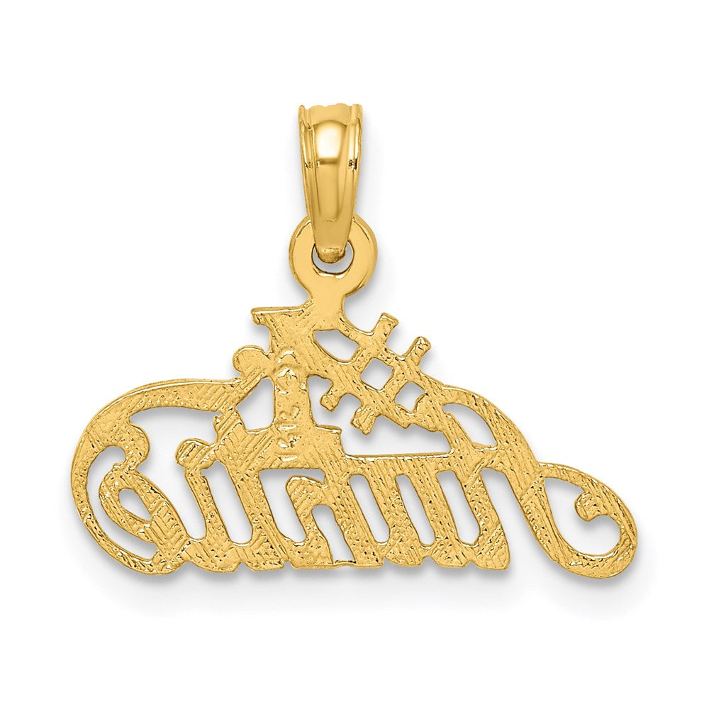 14K Yellow Gold #1 Auntie Charm