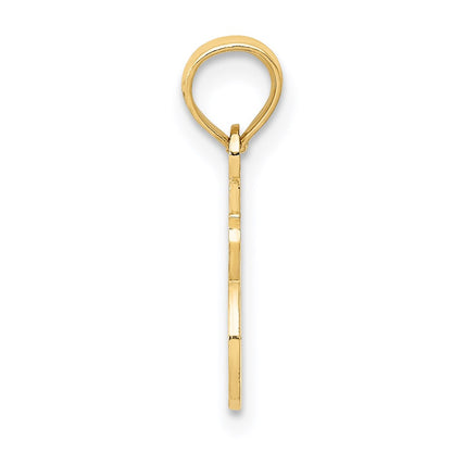 14K Yellow Gold #1 Sister Pendant