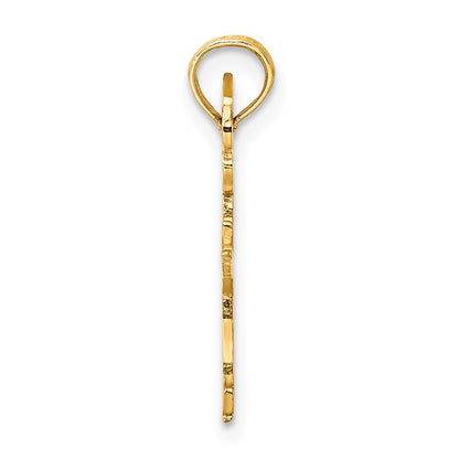 14K Yellow Gold Ballerina Charm