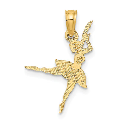 14K Yellow Gold Ballerina Charm