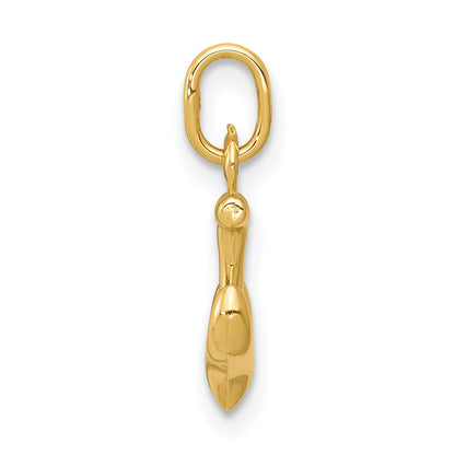 14K Yellow Gold Anchor Charm
