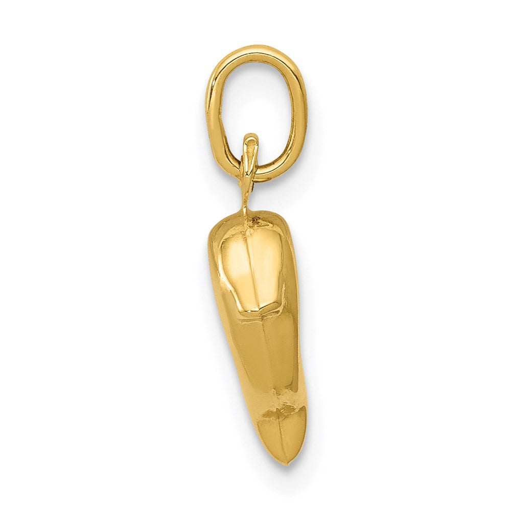 14K Yellow Gold Dolphin Charm
