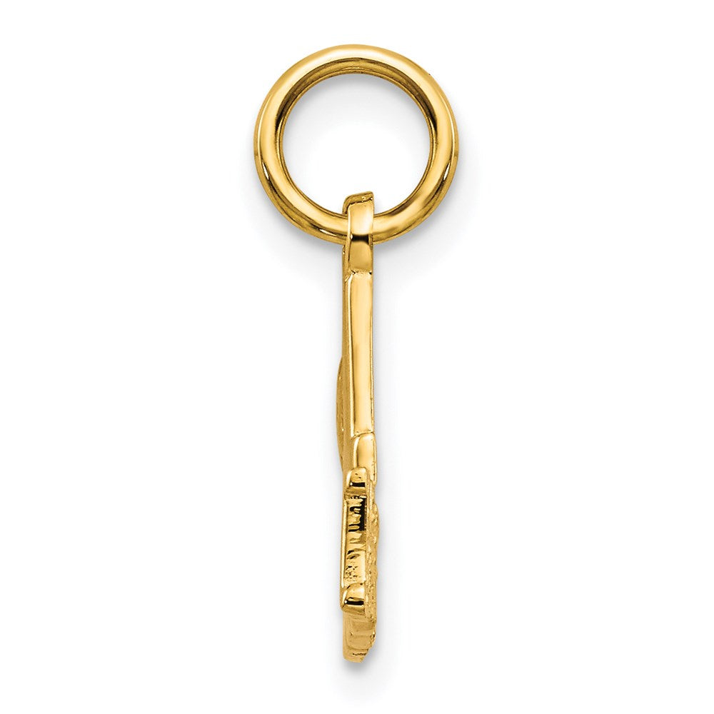 14K Yellow Gold #1 Mom Charm