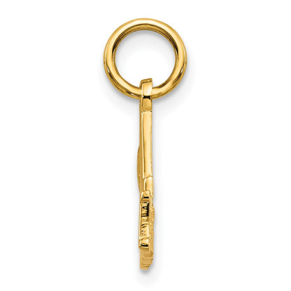 14K Yellow Gold #1 Mom Charm