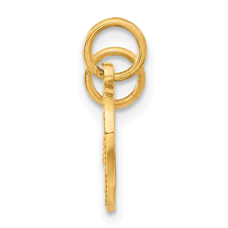 14K Yellow Gold Duck Charm