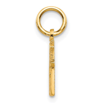 14K Yellow Gold Best Friend Charm