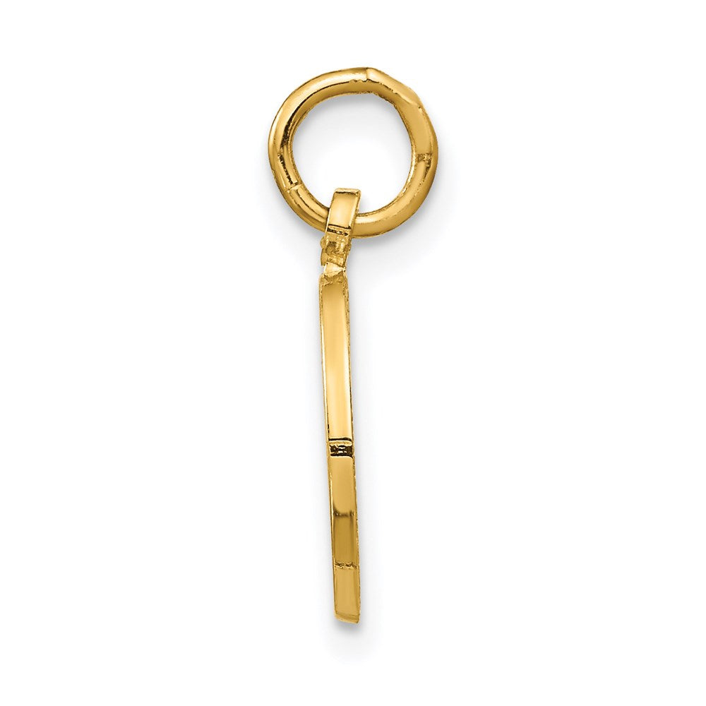 14K Yellow Gold Graduation Charm