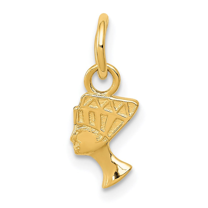 14K Yellow Gold Nefertiti Charm