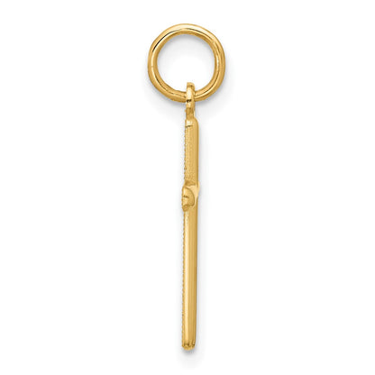 14K Yellow Gold Cross Pendant