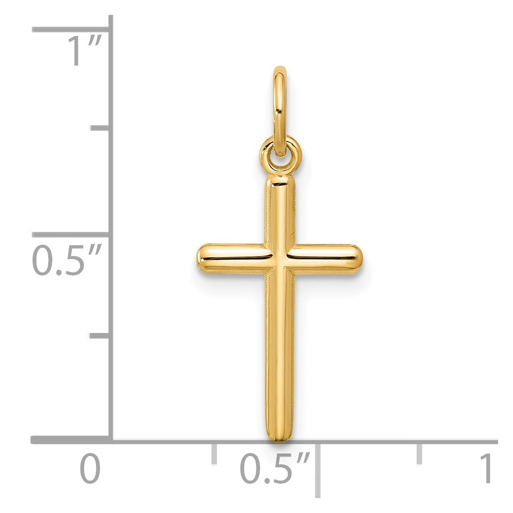14K Yellow Gold Cross Pendant