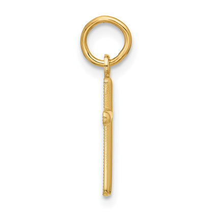 14K Yellow Gold Cross Pendant
