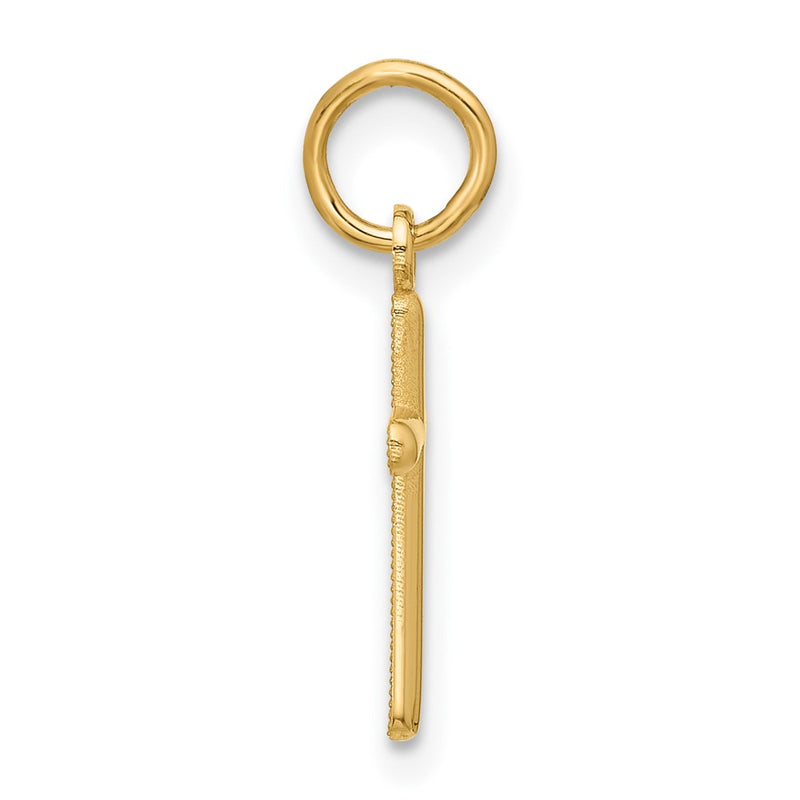 14K Yellow Gold Cross Pendant