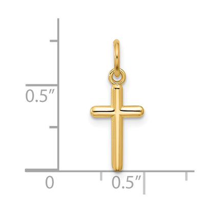 14K Yellow Gold Cross Pendant
